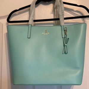 Kate Spade Maxi Sawyer Street Tote in Robins Egg